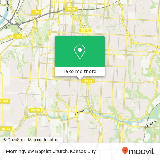 Morningview Baptist Church map