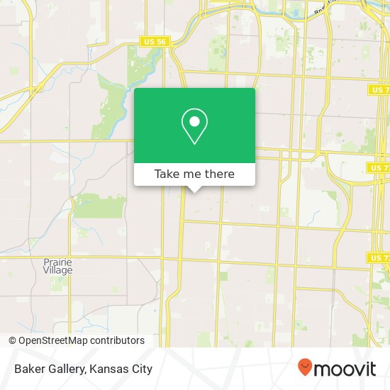 Baker Gallery map