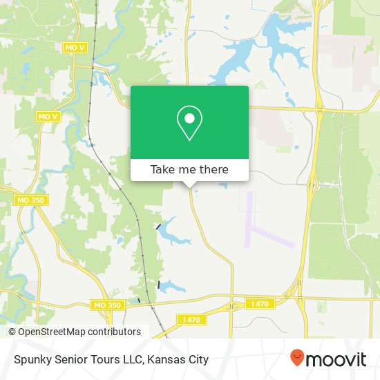 Mapa de Spunky Senior Tours LLC