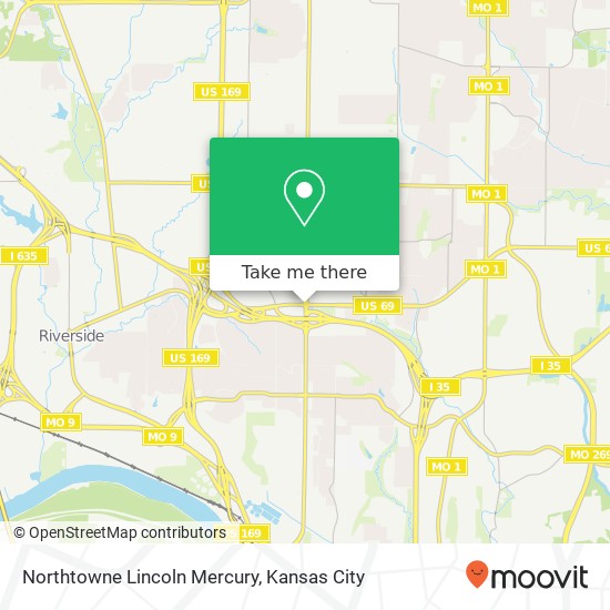 Mapa de Northtowne Lincoln Mercury