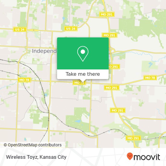 Wireless Toyz map