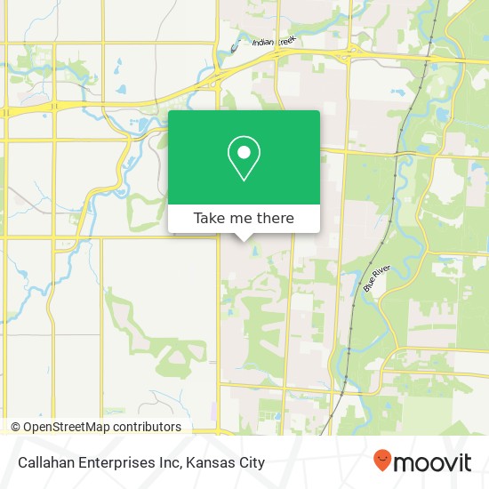 Callahan Enterprises Inc map