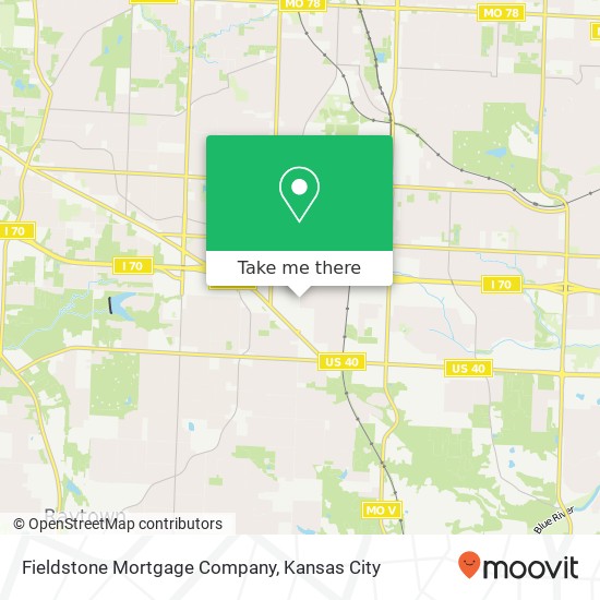 Fieldstone Mortgage Company map