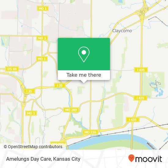Amelungs Day Care map