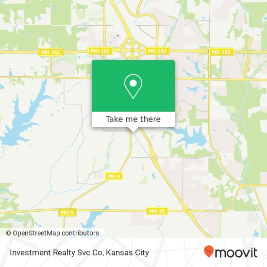 Investment Realty Svc Co map