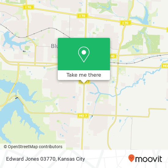 Mapa de Edward Jones 03770