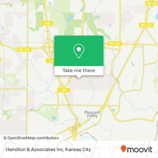Mapa de Hamilton & Associates Inc