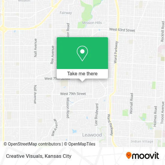 Creative Visuals map