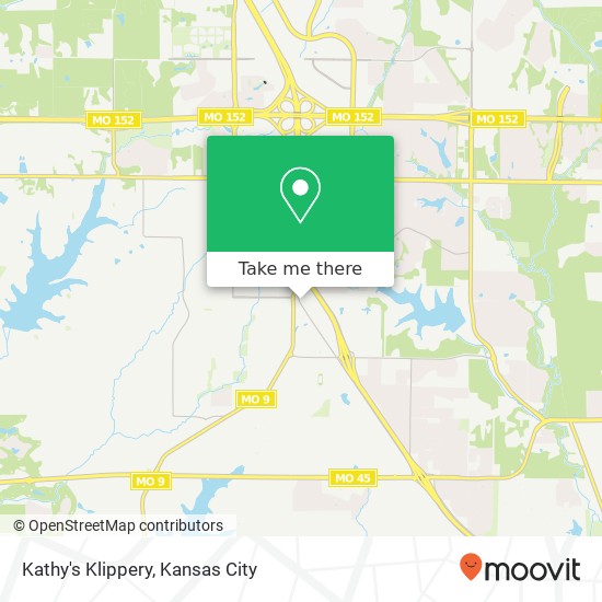 Kathy's Klippery map