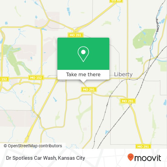 Dr Spotless Car Wash map