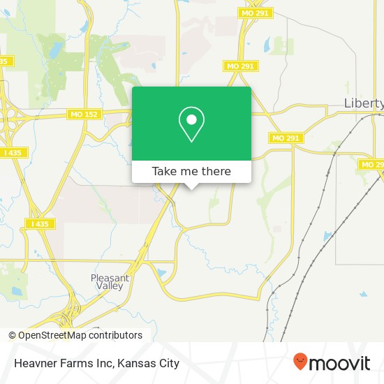 Mapa de Heavner Farms Inc