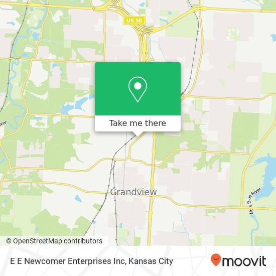 E E Newcomer Enterprises Inc map