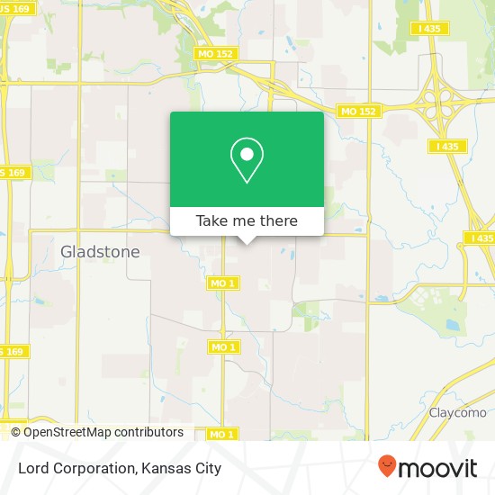 Lord Corporation map