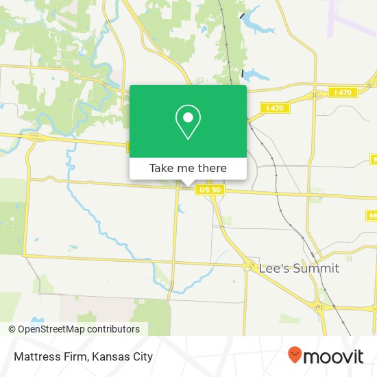 Mattress Firm map