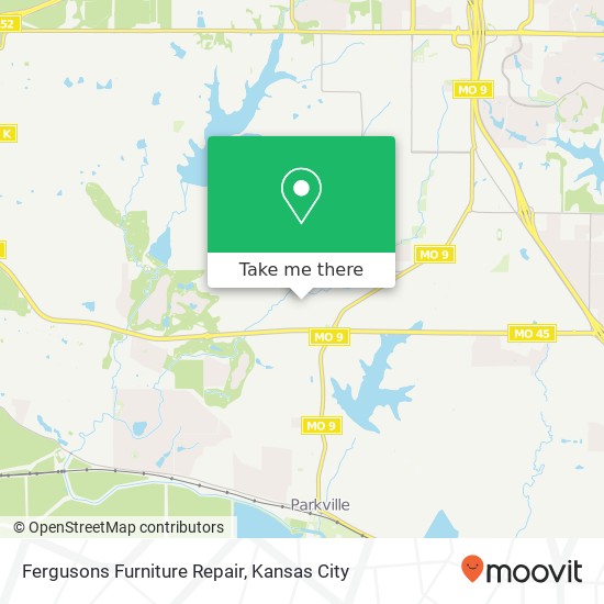 Mapa de Fergusons Furniture Repair