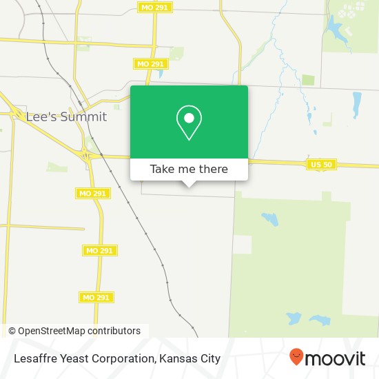 Lesaffre Yeast Corporation map