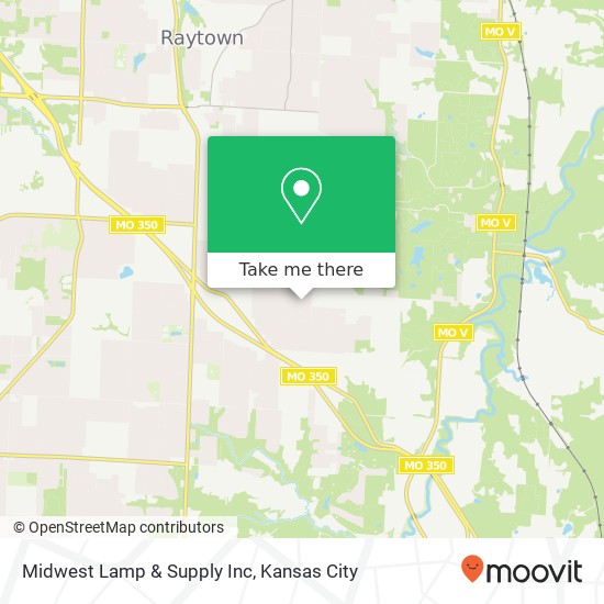 Mapa de Midwest Lamp & Supply Inc