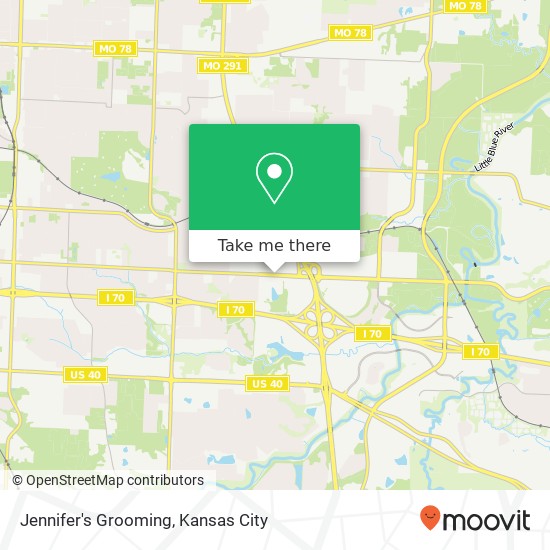 Jennifer's Grooming map