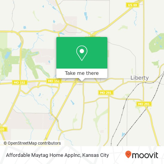 Mapa de Affordable Maytag Home Applnc
