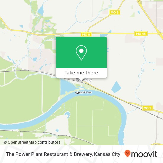 Mapa de The Power Plant Restaurant & Brewery
