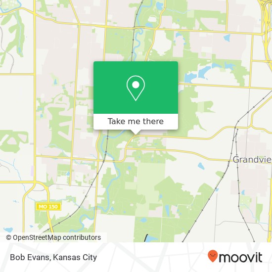 Bob Evans map