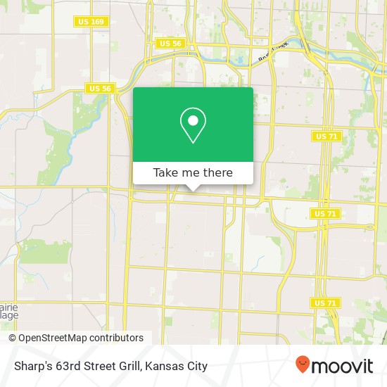 Mapa de Sharp's 63rd Street Grill