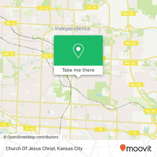 Church Of Jesus Christ map