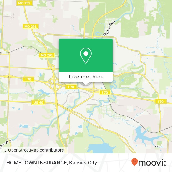 Mapa de HOMETOWN INSURANCE