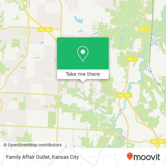 Family Affair Outlet map