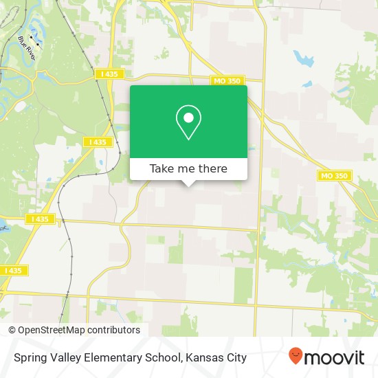 Mapa de Spring Valley Elementary School