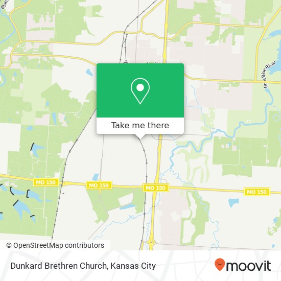 Mapa de Dunkard Brethren Church