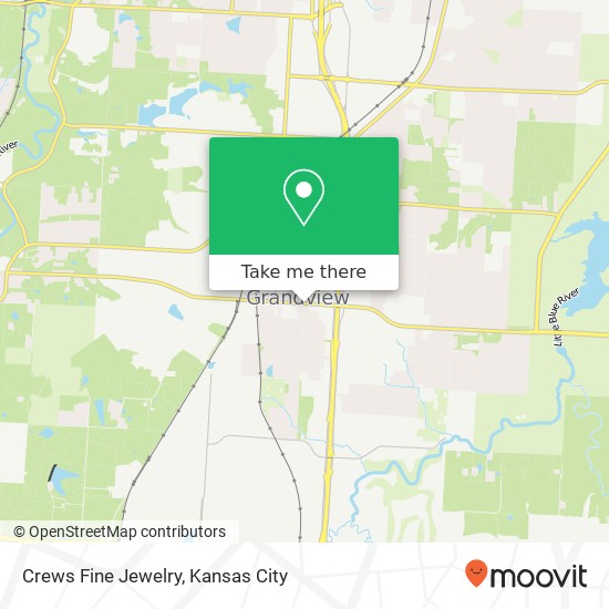 Crews Fine Jewelry map