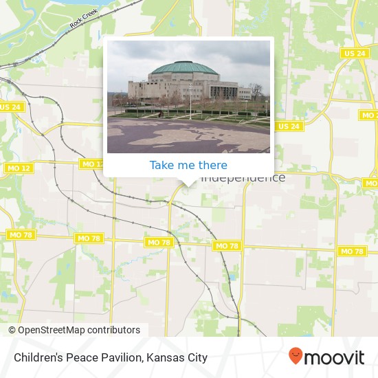 Children's Peace Pavilion map