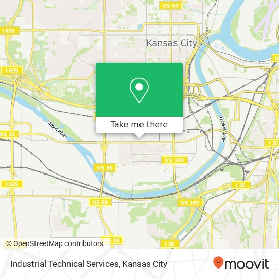 Industrial Technical Services map