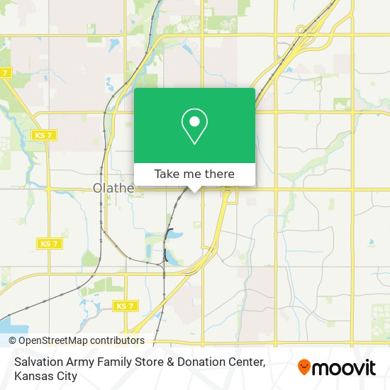 Mapa de Salvation Army Family Store & Donation Center