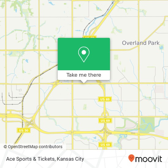 Ace Sports & Tickets, 11615 W 95th St Overland Park, KS 66214 map