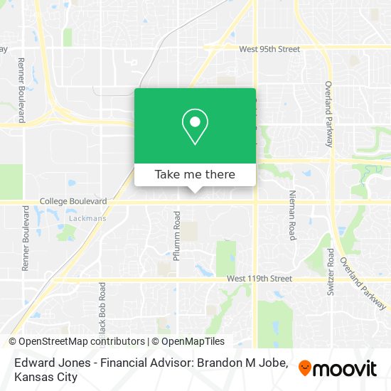 Edward Jones - Financial Advisor: Brandon M Jobe map