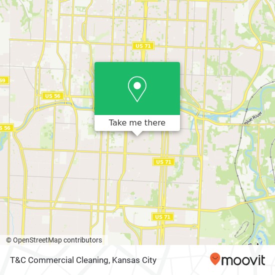 T&C Commercial Cleaning map