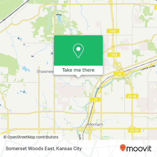 Somerset Woods East map