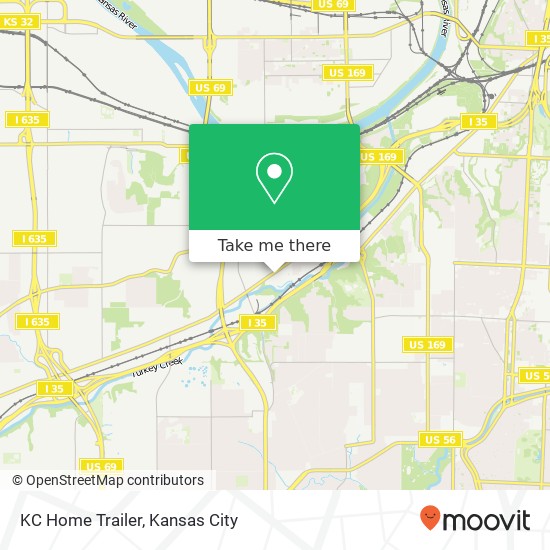 Mapa de KC Home Trailer