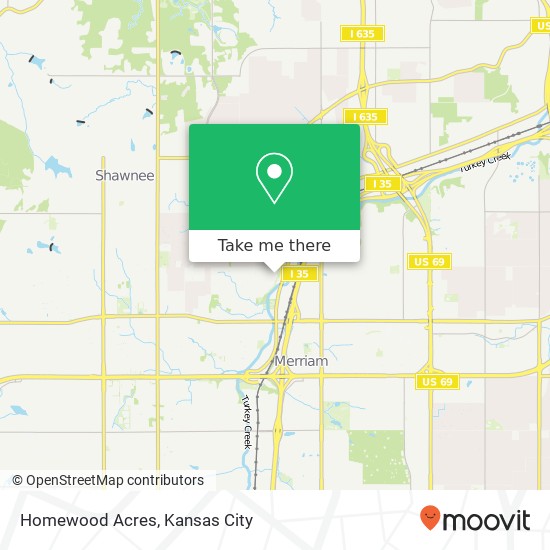 Homewood Acres map