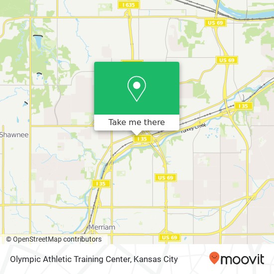 Mapa de Olympic Athletic Training Center