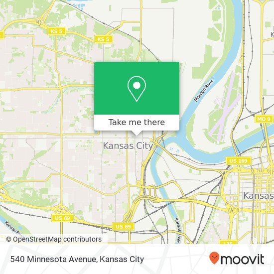 Mapa de 540 Minnesota Avenue