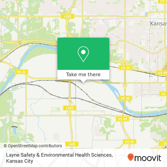 Mapa de Layne Safety & Environmental Health Sciences