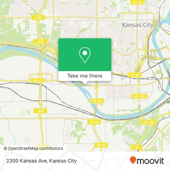Mapa de 2300 Kansas Ave