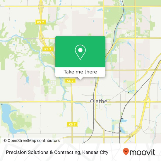 Precision Solutions & Contracting map