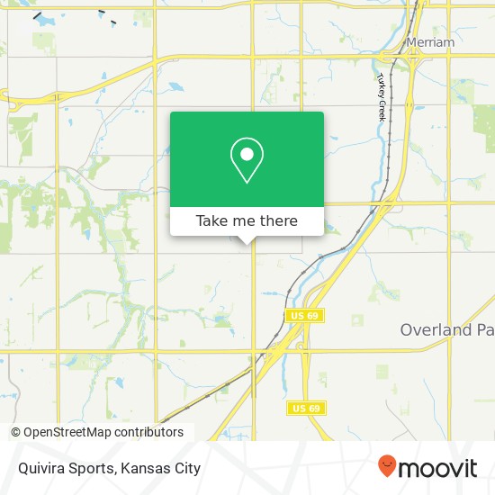 Quivira Sports map