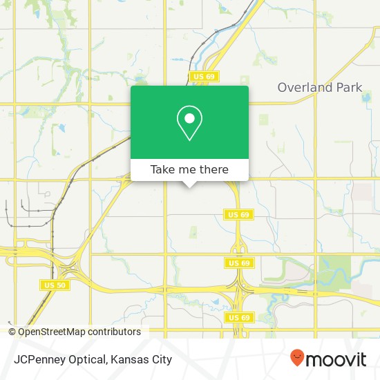 JCPenney Optical map