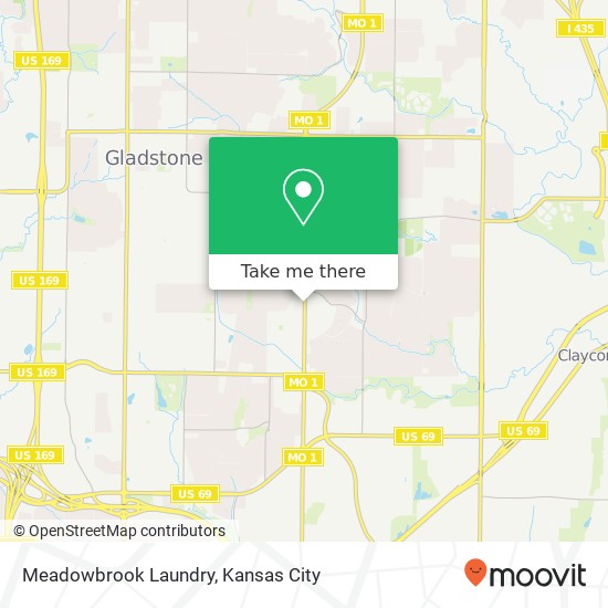 Mapa de Meadowbrook Laundry