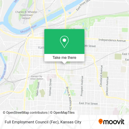 Full Employment Council (Fec) map